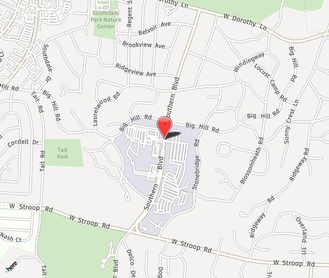 Location Map: 3533 Southern Blvd Kettering, OH 45429